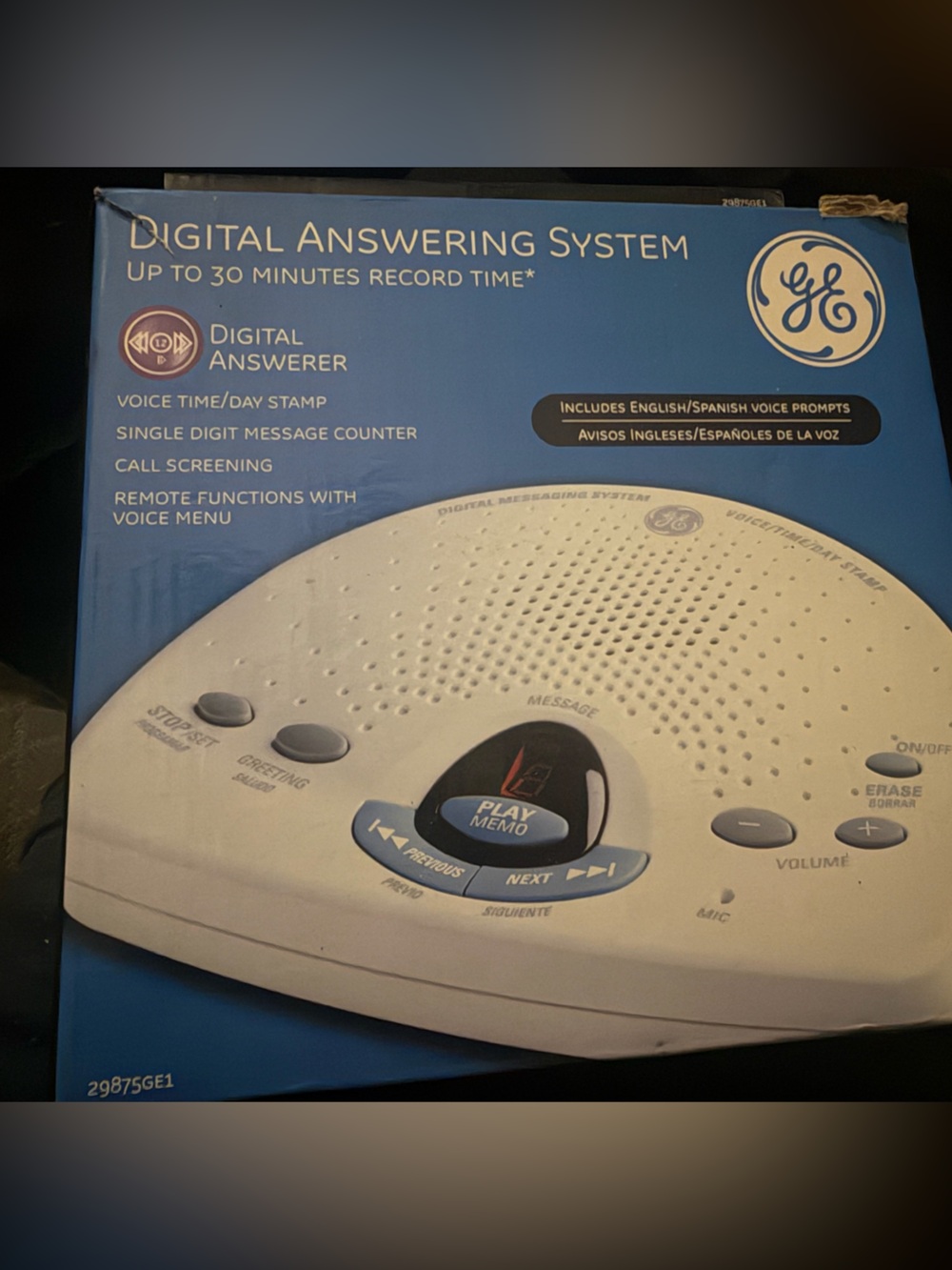 Digital Answering System - White